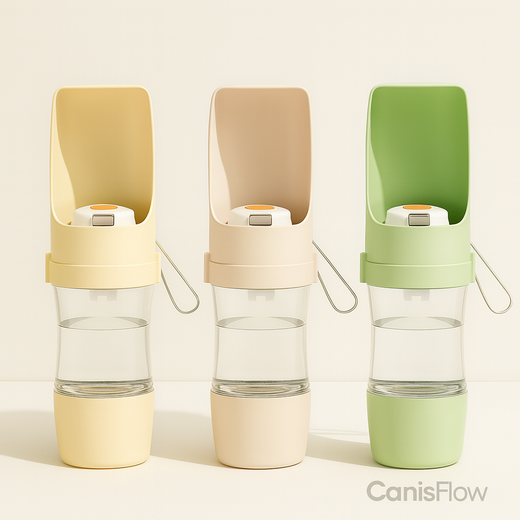 CanisFlow™ – Premium Portable Dog Water Bottle