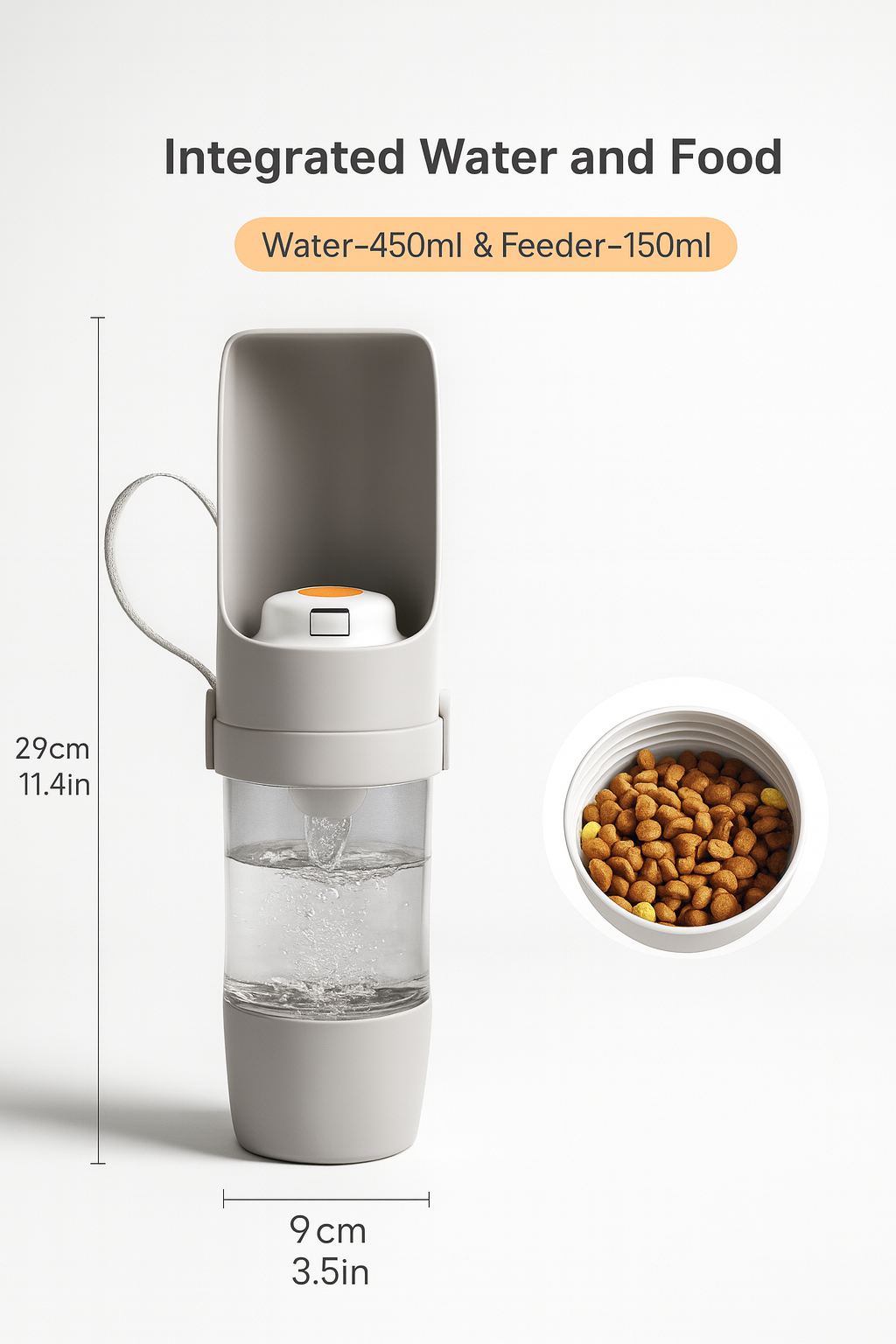 CanisFlow™ – Premium Portable Dog Water Bottle
